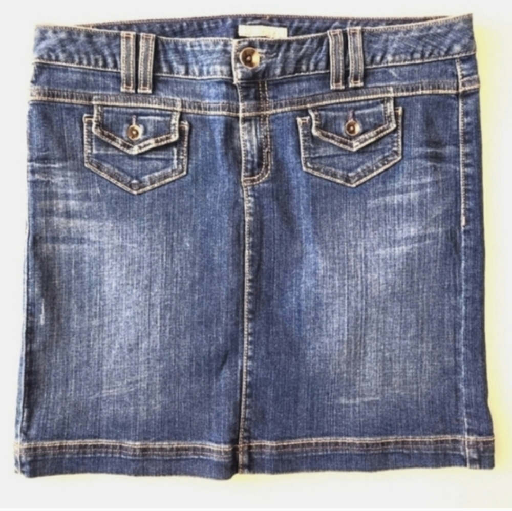 Tommy Hilfiger Blue Denim Skirt